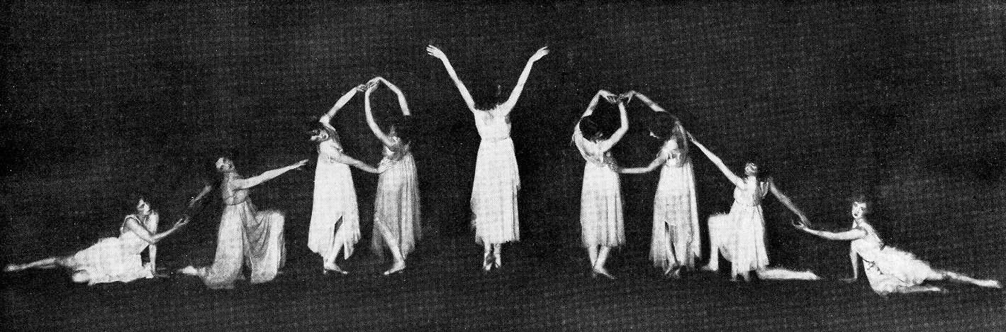 Class in Dalcroze Eurythmics, Millikin College, 1927