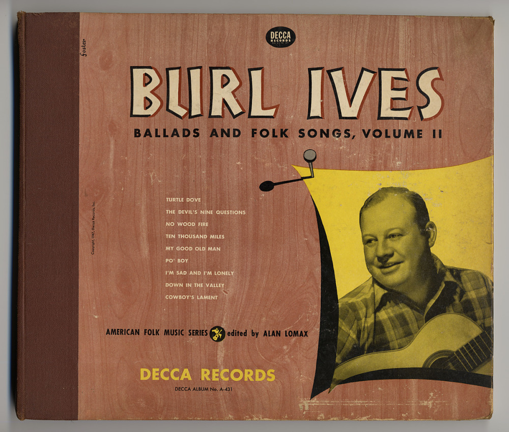 Burl Ives - Ballads and Folk Songs, Volume II.