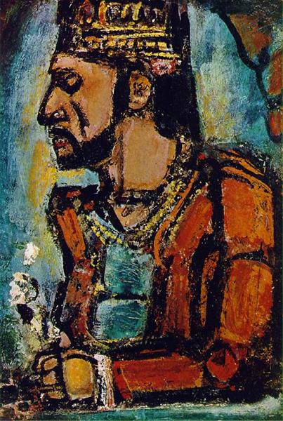 Georges Rouault, <cite>The Old King</cite> (begun 1916, completed 1936).